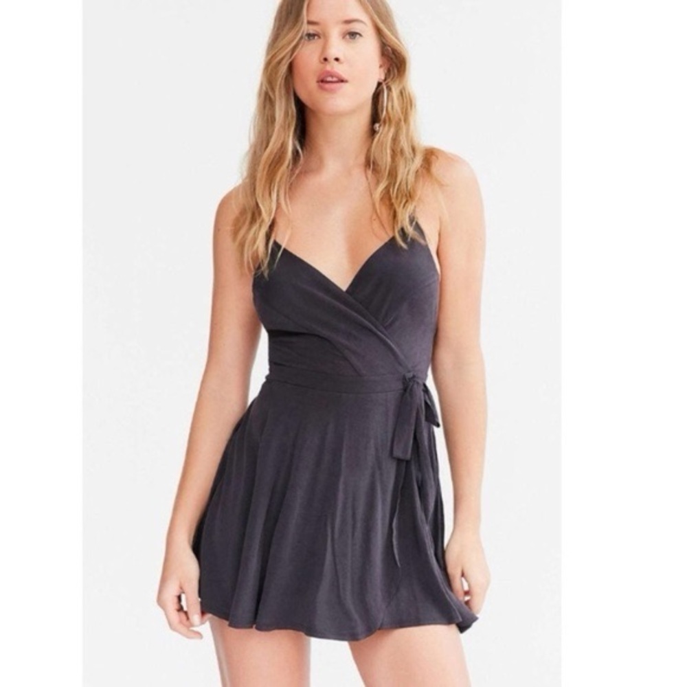 Urban Outfitters Kimchi Blue Grey Romper